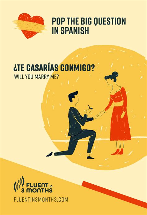 marry you translation spanish.